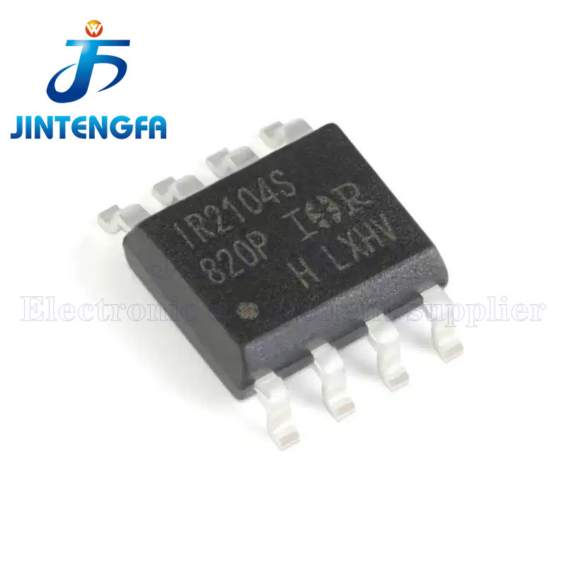 10PCS IR2104STRPBF IR2104S IR2104 IR2104SPBF SOP-8 SMD IGBT MOSFET 360mA 600V ครึ่งสะพานไดร์เวอร์ชิป