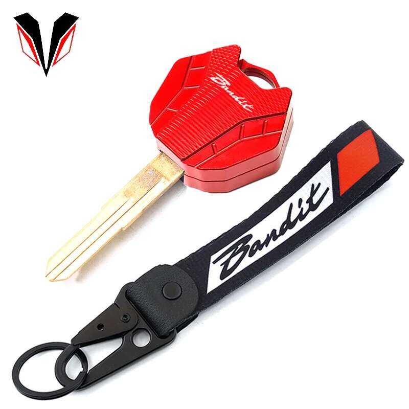 Suzuki สำหรับ Bandit S 650 1200 Bandit650 Bandit1200 ฝาครอบมอเตอร์ไซค์ CNC เคสและกุญแจ Keyrg อุปกรณ์