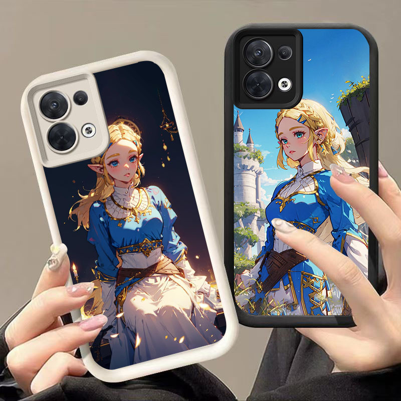 YZ-160 Princess Zelda ปลอกกันกระแทกสําหรับ OPPO Reno ค้นหา 7 X5 8 F21S F21 K9X Pro Lite 5G