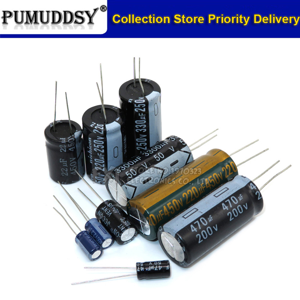 5PCS Electrolytic capacitor 100V1000UF 18x35 25V10000UF 18x35 25V3300UF 16x25 25V4700UF 16x25 35V330