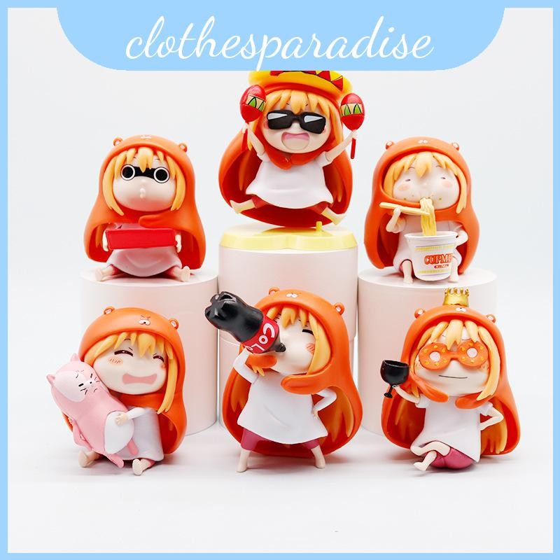 Umaru Himouto Chan Pvc Figurine Collection สําหรับโฮมออฟฟิศจอแสดงผลรถยนต์หรือ