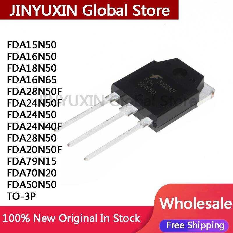 ชิ้น 2 FDA50N50 FDA15N50 FDA16N50 FDA18N50 FDA16N65 FDA28N50F FDA24N50F FDA24N50 FDA24N40F FDA28N50