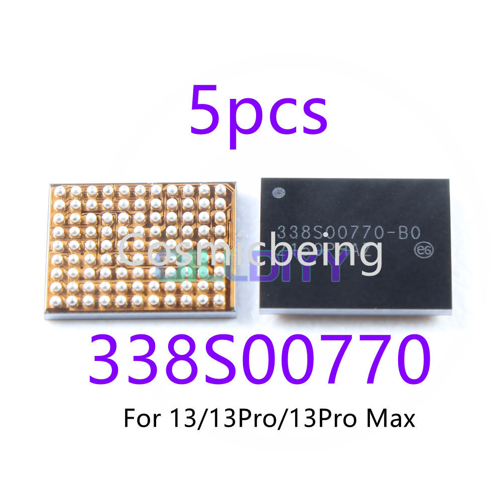 5 ชิ้น Big Power IC 339S00354 343S00437 338S00770-B0 สําหรับ iPhone 11 12 13 Pro Max PMU Pmic Fix อะ