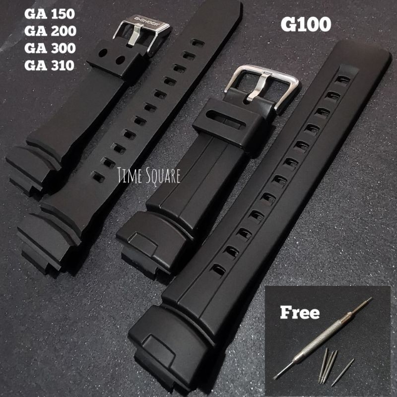 G Shock Ga150 Ga200 Ga300 Ga310 G100 สายทดแทน Gshock