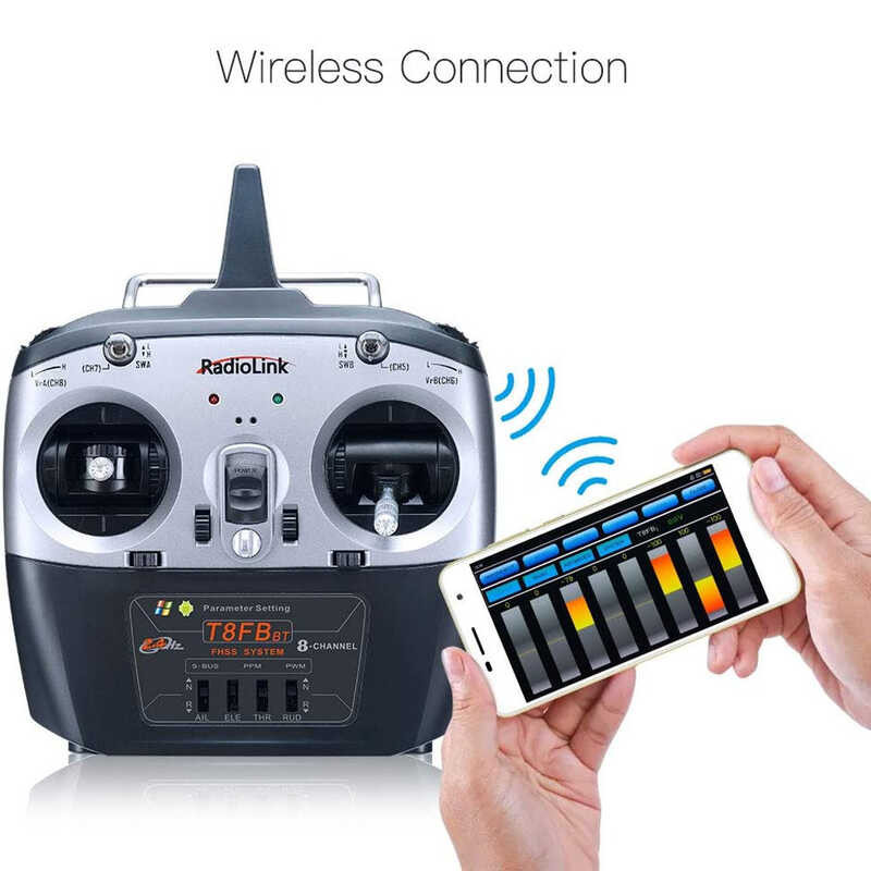 ➧ Radiolink T8fb 2.4Ghz 8 ช่อง RC วิทยุส่งสัญญาณและตัวรับสัญญา