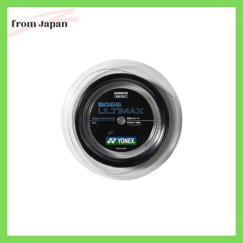 YONEX "BG66 ULTIMAX 200m Roll BG66UM-2" Badminton String