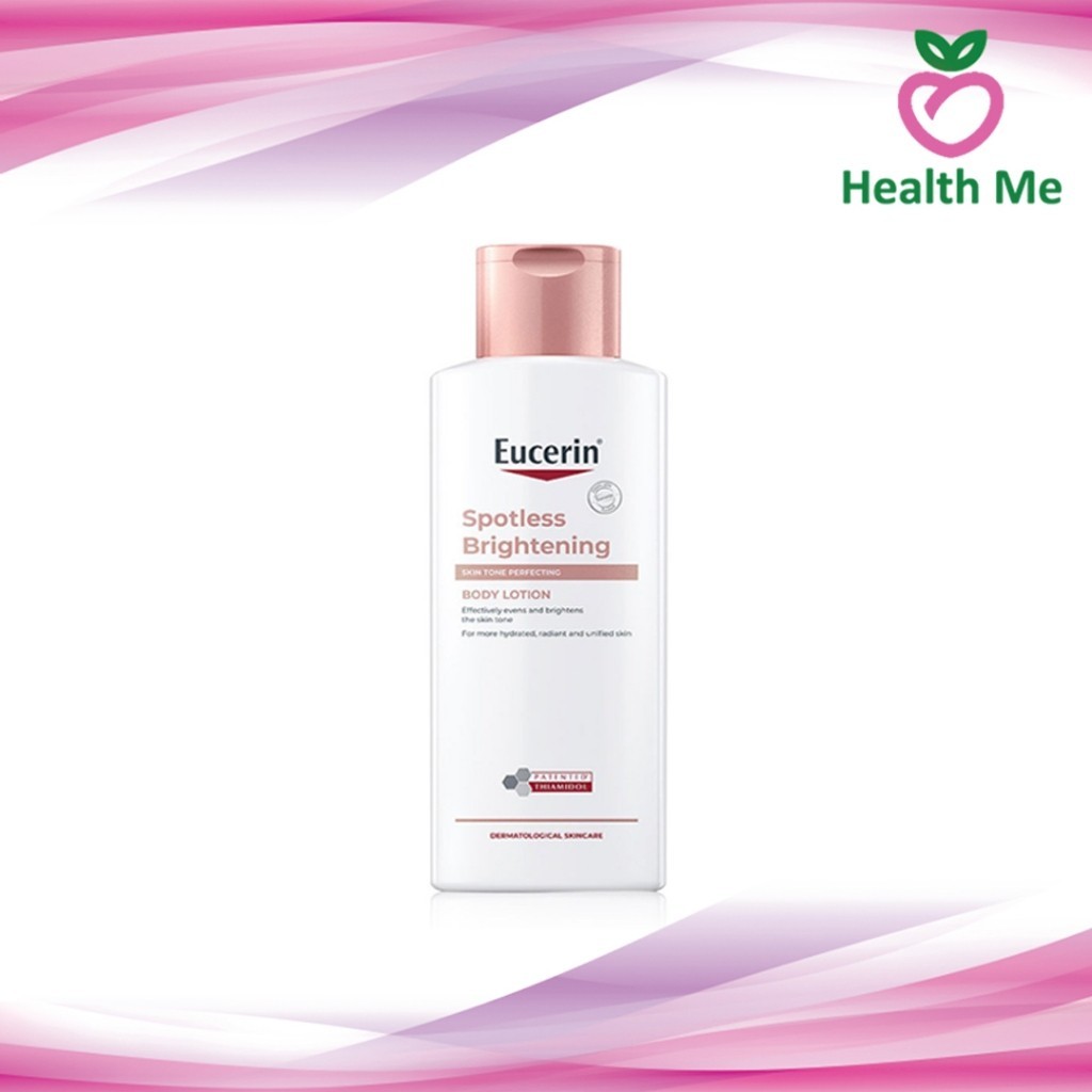 EUCERIN SPOTLESS BRIGHTENING SKIN TONE PERFECTING BODY LOTION 250 ML.สปอตเลส ไบรท์เทนนิ่ง สกิน โทน