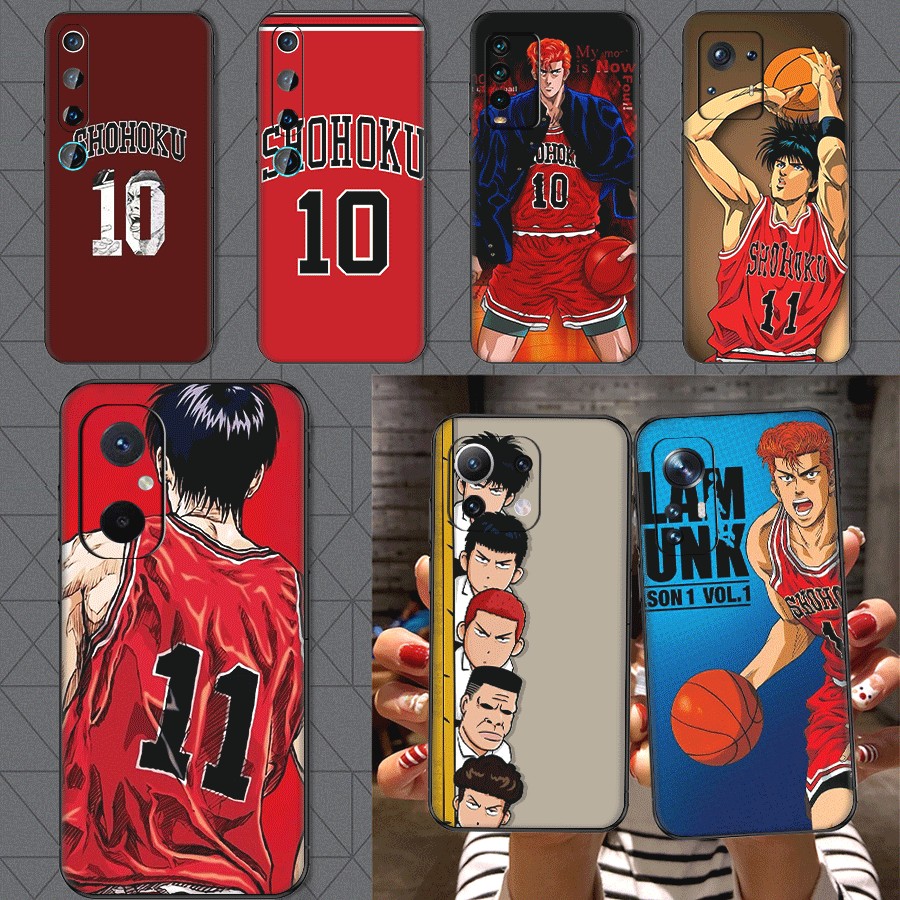 เคสโทรศัพท์สําหรับ Xiaomi Mi A3 9T 10T Pro 11i TPU สีดําเคสแบบนิ่ม Slam Dunk