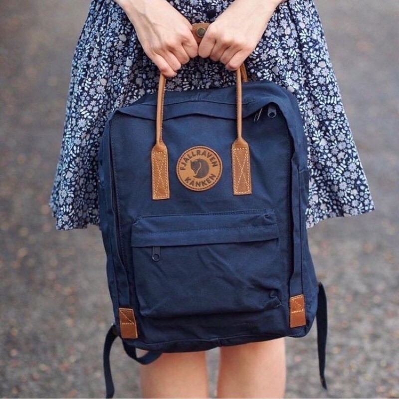 [ของแท้] Fjallraven Kanken No.2 Navy Backpack - New 2024 (auth)