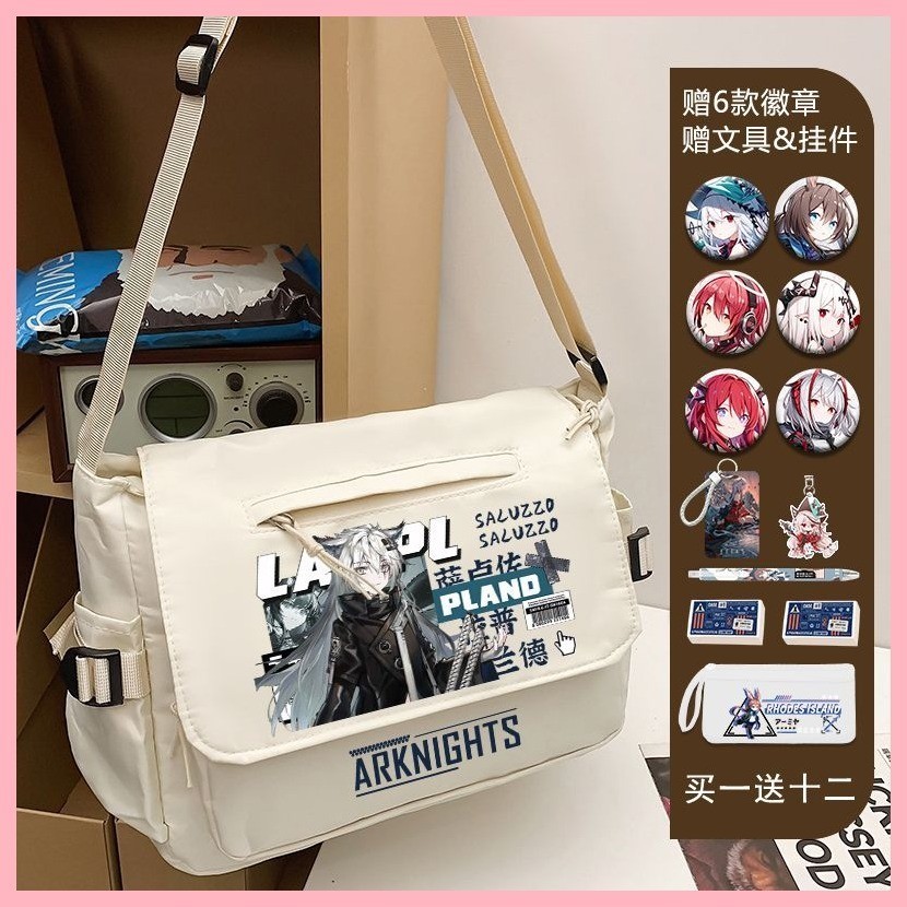 กระเป๋าเป้สะพายหลัง Arknights กระเป๋านักเรียน Arknights Grani Claire Morgan Meteor Arknights กระเป๋