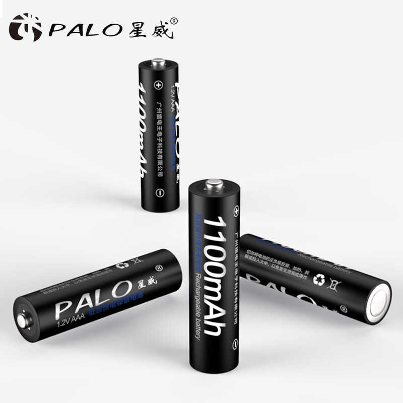 PALO 8Fd 4-24Pcs 1.2Vแบตเตอรี่nimh AAA 3A 1100Mah Aaaแบตเตอรี่aaa Ni-Mhแบ