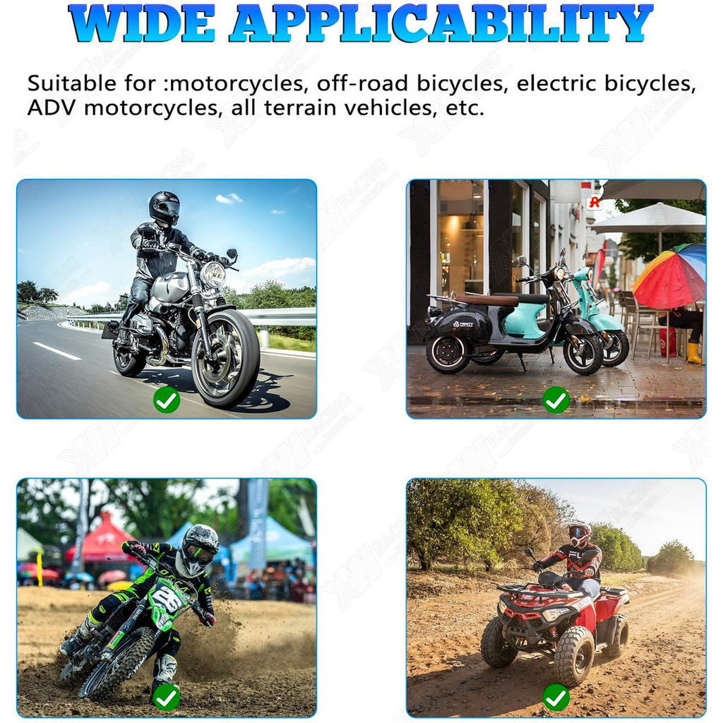 XW RACING กระจกมองหลังรถจักรยานยนต์ แบบสากล สําหรับ KTM 790 890 1090 1290 Super Adventure ADV RS กระจกมองหลังรถจักรยานยนต์ผจญภัยหมุนได้ชุดกระจกพับได้ - รูปที่ 4