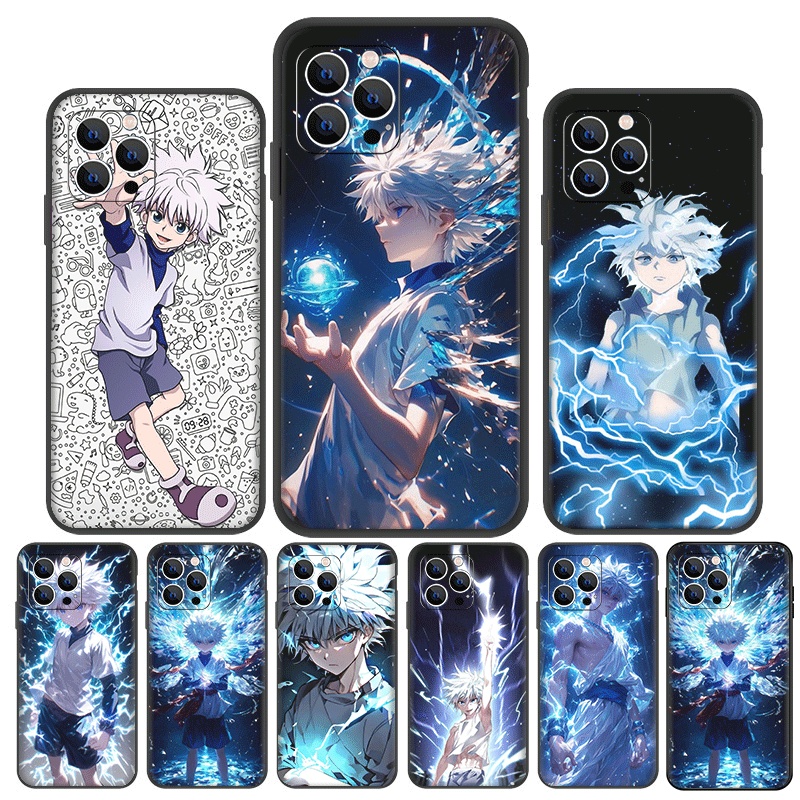 Iphone 15 pro max plus TPU ความเข้ากันได้ Soft Shell Case Killua Hunter X Hunter