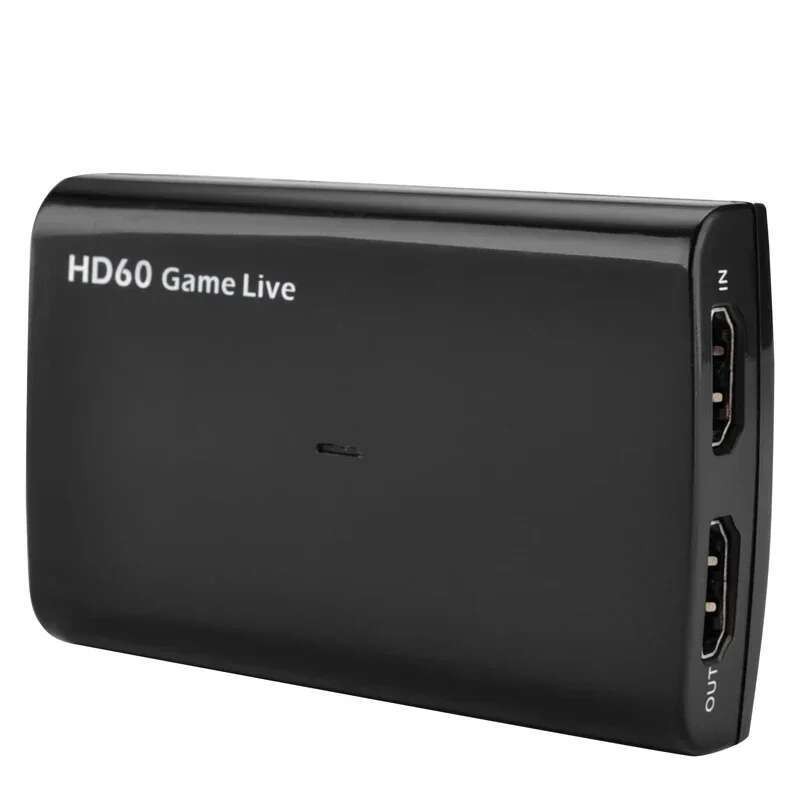 Ezcap 266 Full HD 1080P 60FPS Audio Video Capture Card เกมกล่องบันทึก Live Steraming อุปกรณ์ Mic ใน 
