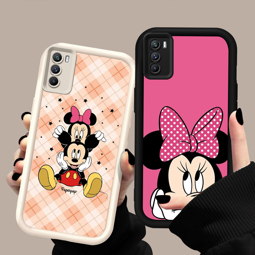 YZ-124 Minnie กันกระแทกสําหรับ OPPO Realme C17 A11S 7I A53 A54S A33 C75 A16 A16s A53S 2020 4G