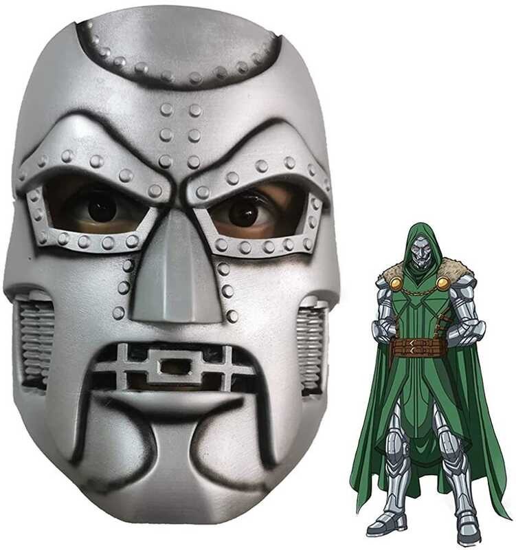 New Dr Doom The Destruction Of Dr. Victor Von Doom Doctor Doom Cosplay Party Halloween Props|ดร.มาร