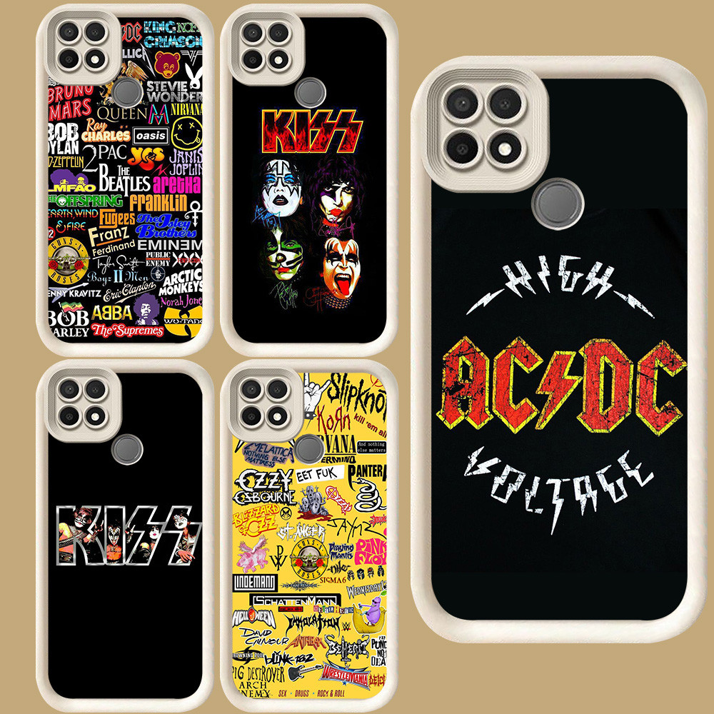 R25 Rock Band สําหรับ Realme 8 Pro C25S Narzo 20 8S C11 C25 30A C21Y C12 C20A C15 C21 C25Y C20 5G สี