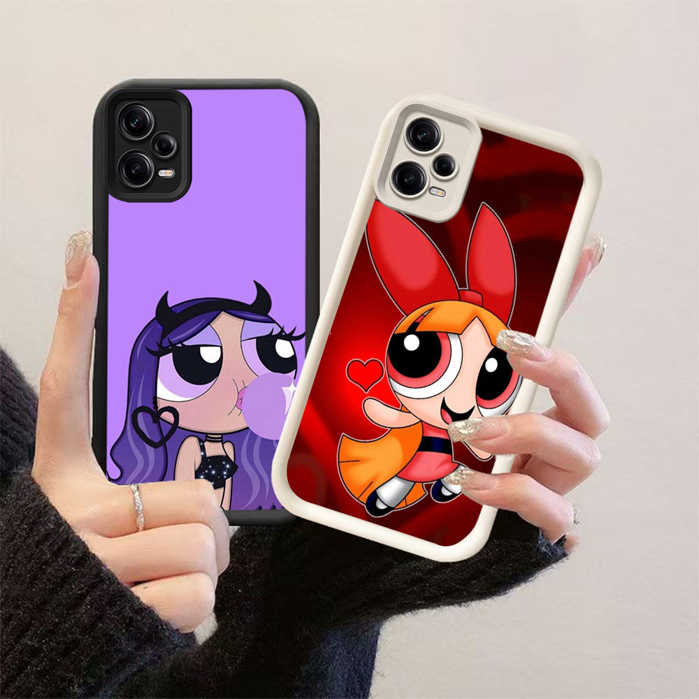 YZ-44Cute Powerpuff Girls Cool Casing สําหรับ Xiaomi Redmi POCO Note Turbo 12 C71 F6 3 F5 M6 13X X5 