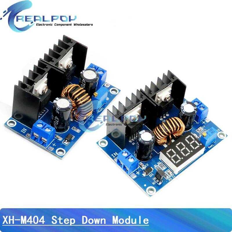 XL4016E1 โมดูล 4-40V 8A 200W ดิจิตอล PWM ปรับแรงดันไฟฟ้า DC-DC ลดแรงดัน DC XH-M404