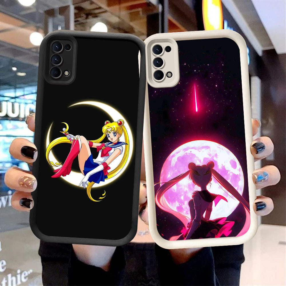 MK-94 Sailor Moonปลอกซิลิโคนอ่อนนุ่มสําหรับOPPO Reno 4 5 6 ค้นหาX3 Lite Realme C65 Narzo N53 N63