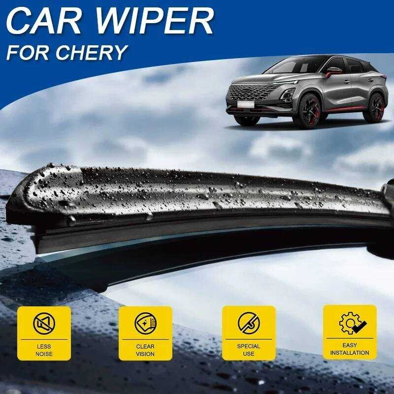 2PCS รถด้านหน้ากระจก Ruer Wiper สําหรับ CHERY ARRIZO JAECOO J6 J7 J8 OMOMODA 5 C5 E5 S5 O5 TIGGO 2 3