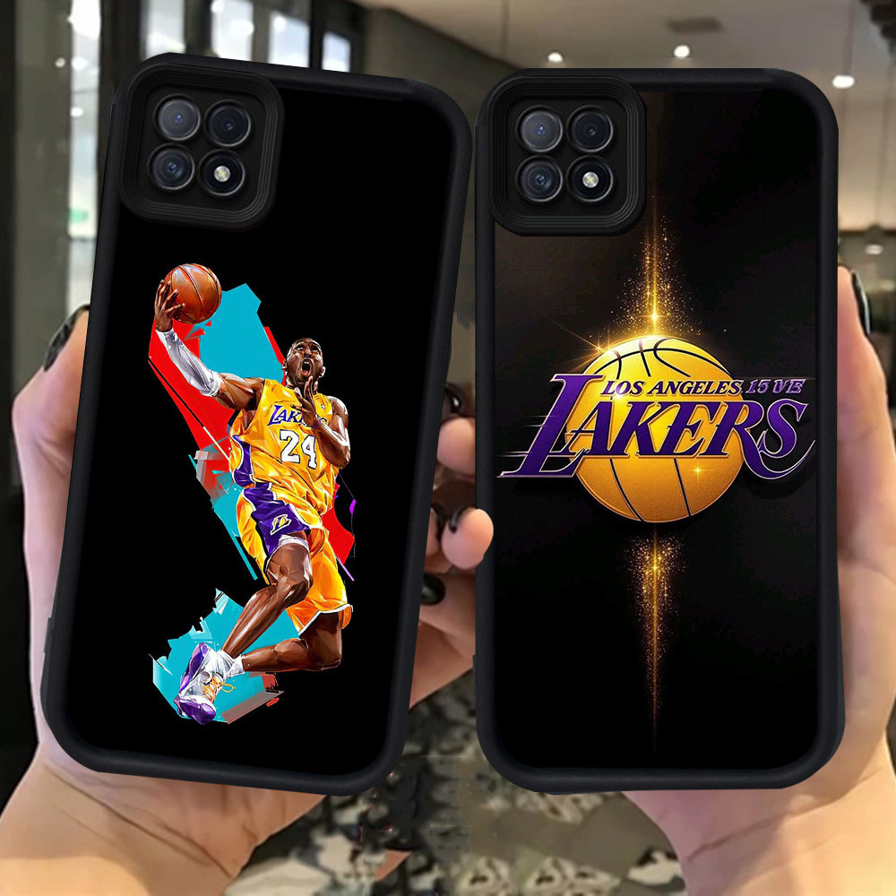 H97 Los Angeles Lakers เคสสําหรับ OPPO Reno F17 A16K A54 A93 A16E 4 4F PRO Lite