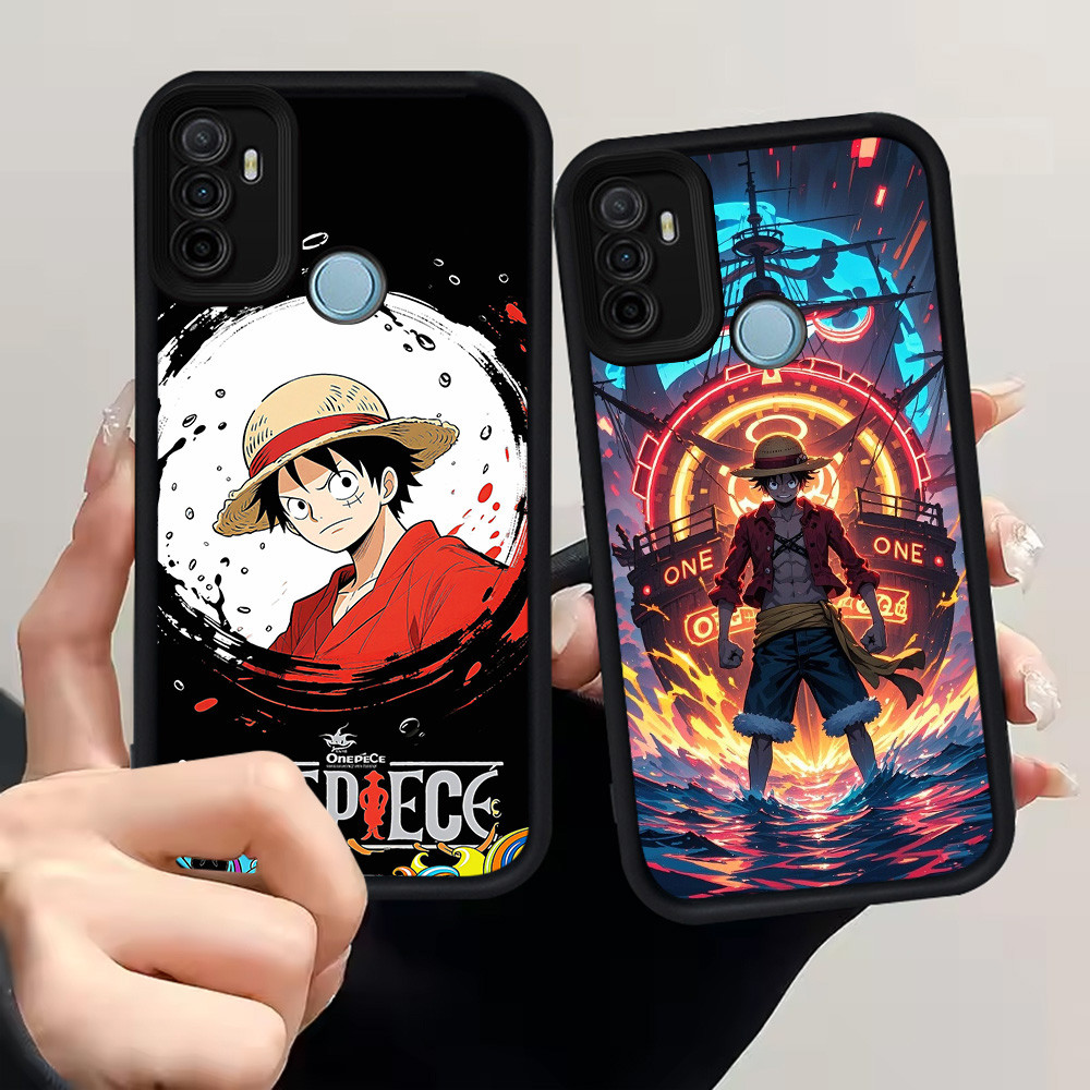 H55 One Piece Luffy สําหรับ OPPO Reno 6 A74 5 F19 A95 F19S ค้นหา X3 Lite 5G