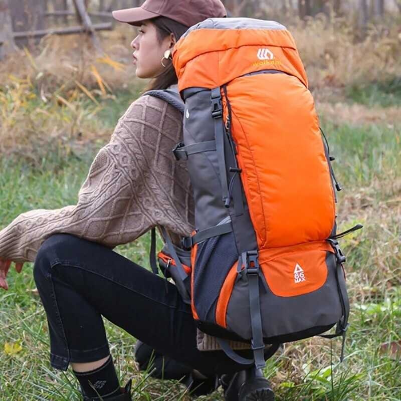 LY 65L CCW Cam*G Hiking Backpacks Big Outdoor Backpack Nylon Erlight Sport Travel
