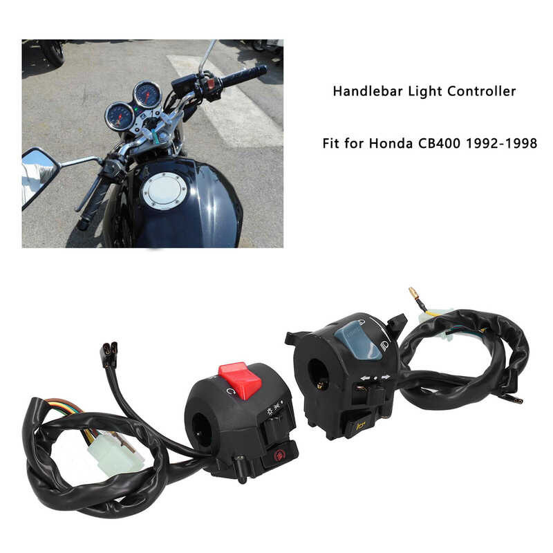Handlebar Control The Anti‑Corrosion Headlight Switch For R Honda Cb400 1992-1998
