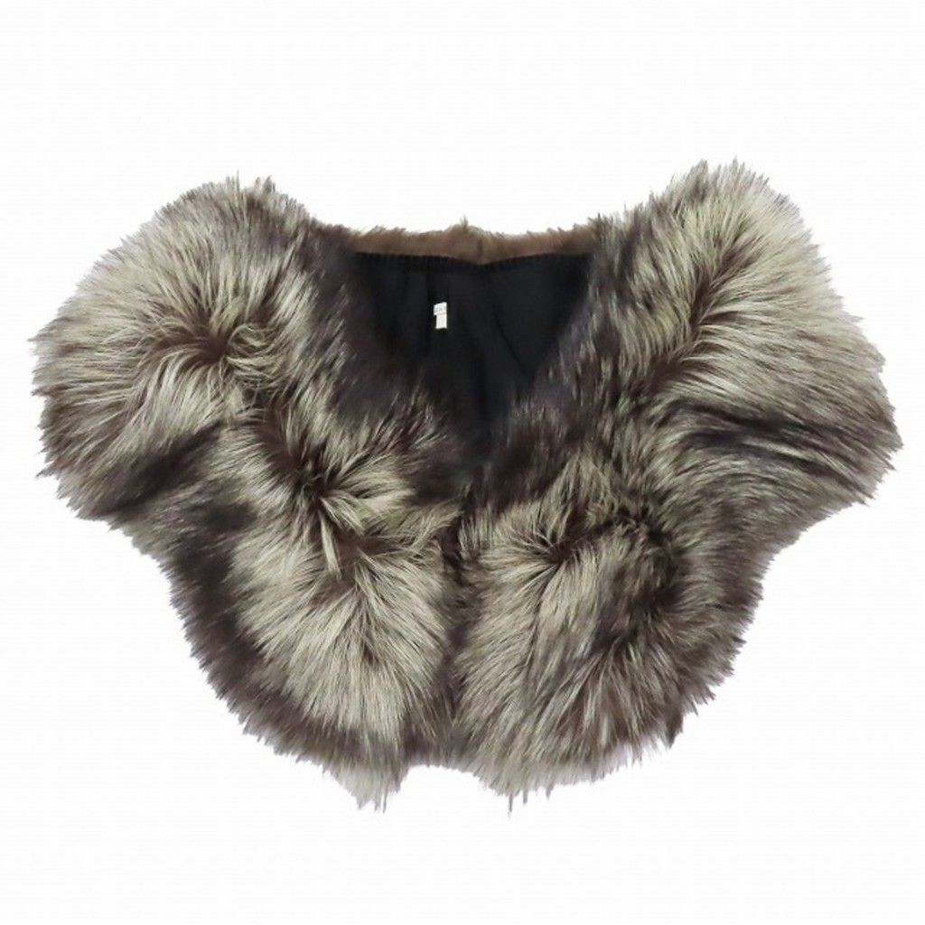 SAGA FOX fur tippet shawl scarf Direct from Japan Secondhand