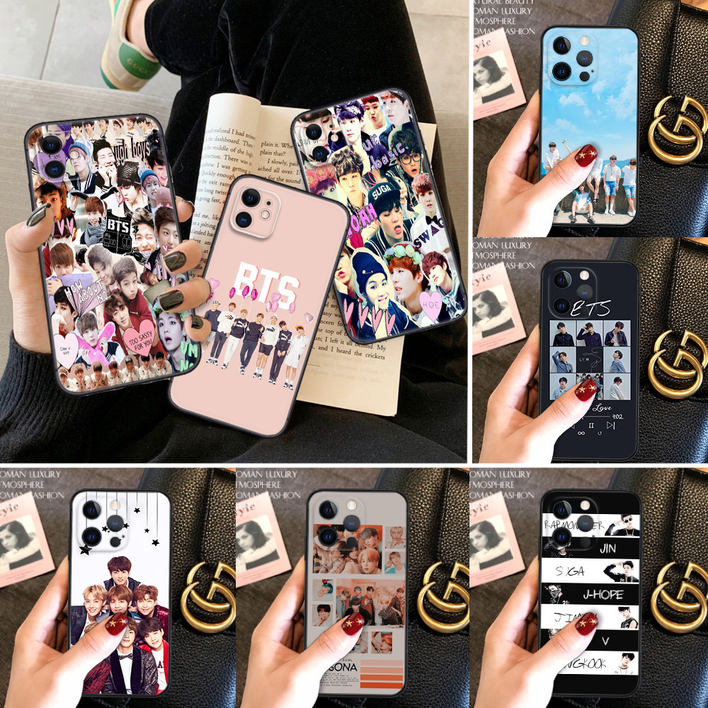 สําหรับvivo Y5S Y11 Y11S Y12S Y20i Y20S Y17 Y12 Y15 Y19 U3 Y20 Y21 Y33S Y21S Y30 Y50 Y31 Y51 Y53 Y20 Y36 Y30 BTS soft Case Bangtan Collage