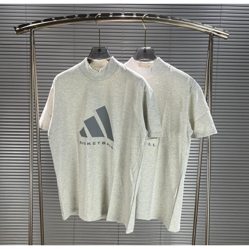 ใหม่ เสื้อยืดแขนสั้น พิมพ์ลาย tball 23SS สไตล์เรโทร สําหรับคู่รัก เล่นกีฬา *** as *** bask ***