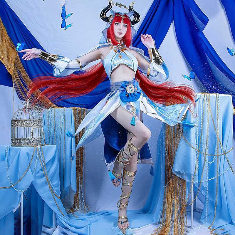 Nilou คอสเพลย์เครื่องแต่งกาย Genshin ผลกระทบคาร์นิวัลเครื