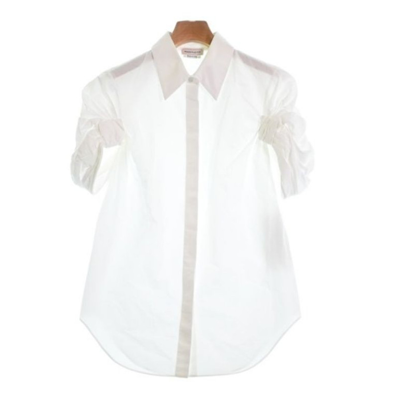 Alexander McQueen Dama LE QUEEN KISSA Ander R Shirt Women White Direct from Japan Secondhand 200812