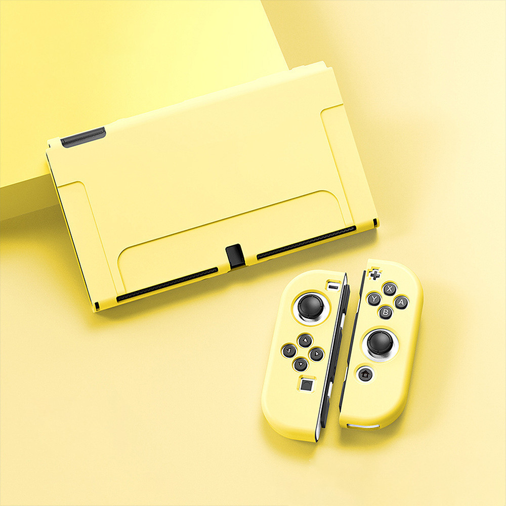 เคส TPU แบบนุ่มสําหรับคอนโซลเกม Nintendo Switch OLED JoyCon Controller Shell อุปกรณ์เสริมฝาครอบป้องกัน