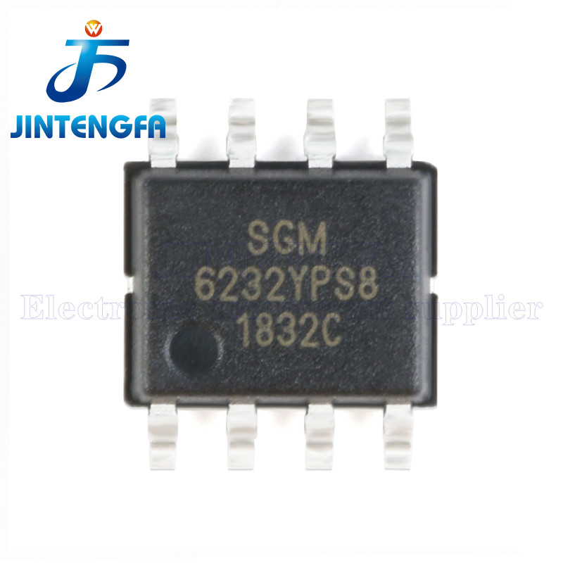 10pcs SGM6232YPS8G/TR SGM6232 6232YPS8 SOP-8 1.4MHz DC-DC Buck Converter ชิปยี่ห้อเดิมใหม่แท้ SMD IC JINNTEVA