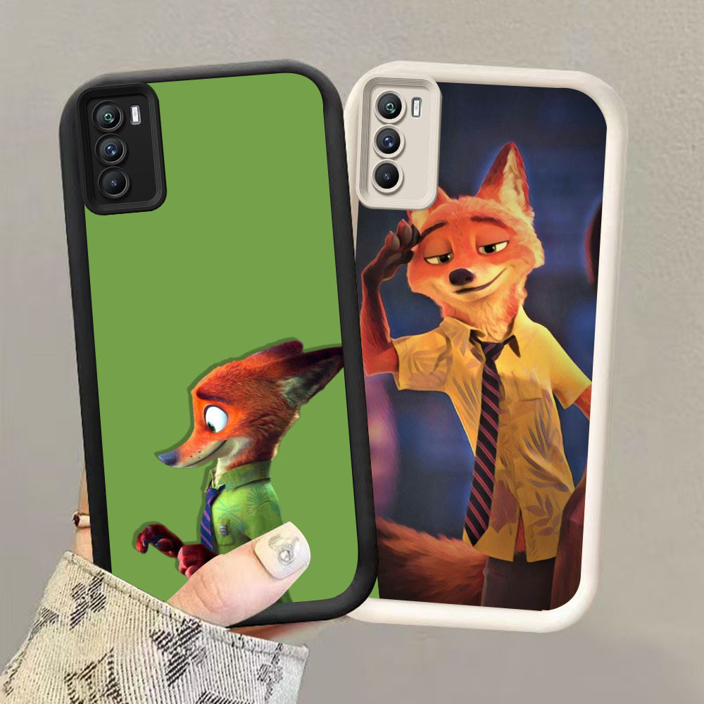 YZ-61 Crazy ZootopiaNick ปลอกกันกระแทกสําหรับOPPO Realme C17 A11S 7I A53 A54S A33 C75 A16 A16s A53S 