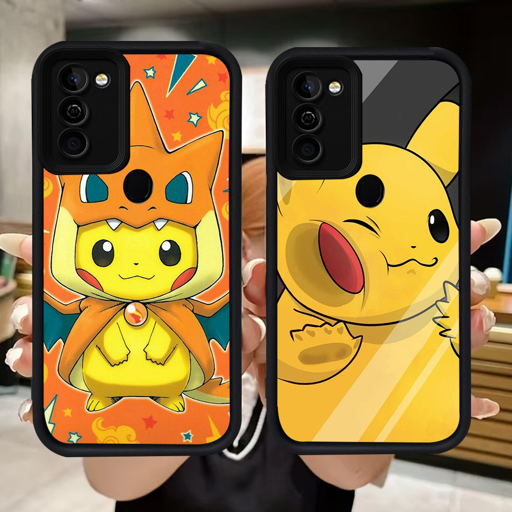 SAMSUNG Q108 Pikachuปลอกอ่อนสําหรับSamsung A7 A30s A50 A11 M11 A20 M30S A30 A20S A10S A10 M21 A50s A