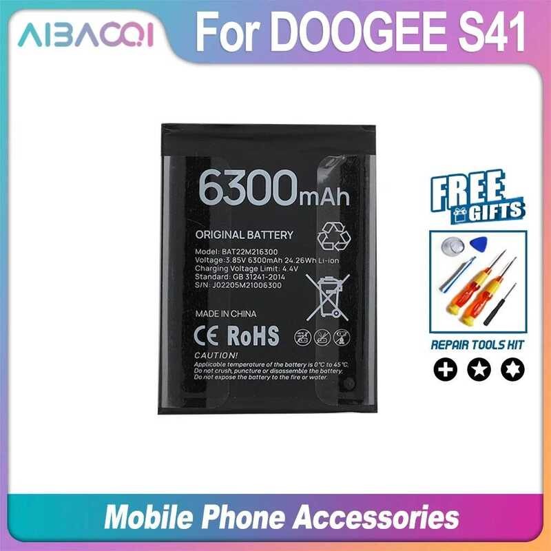 ▥ Aibaoqi แบตเตอรี่ใหม่สําหรับ DOOGEE V20s V20 S41 S99 S59 S88 N20 V MAX Pro โทรศัพท์มือถือ Bat