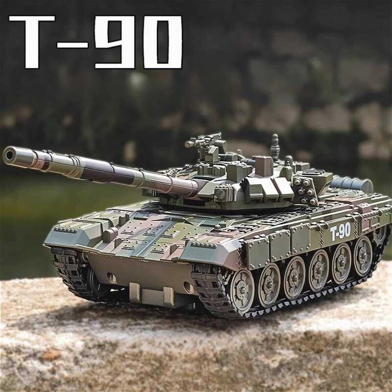 1:32 Scale T-0 Leopard2 M4 รถถังหลักของเล่นเยงtiger Heavy Tanรถทหารรุ่นสําหรับของขวัญเด็ก