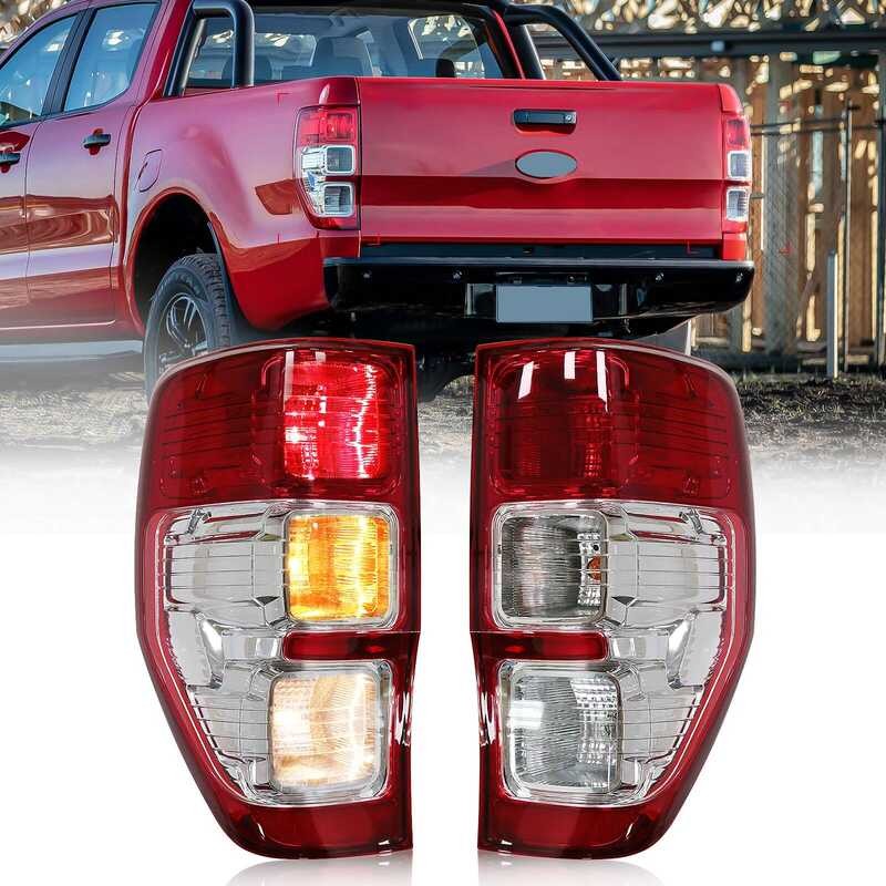 รถสําหรับ Ford RANGER Ute PX XL XLS XLT 2011 2012 2013 2014 2015 2016 2017-2020 ไฟท้าย LED ด้านหลัง
