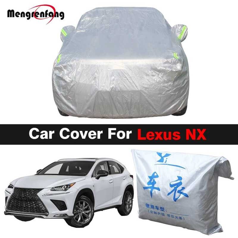 รถกลางแจ้งในร่ม Anti-UV Sun Shade หิมะ Rain ป้องกัน SUV กันฝุ่นสําหรับ Lexus NX NX NX450h NX300h NX3