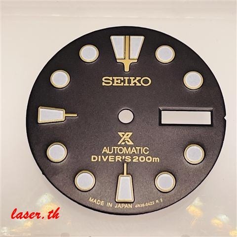 Speedy Delivery เตรียมส่ง [Dial] Dual Calendar 4R36 Luminous 007 NH36 เส้นผ่านศูนย์กลาง 28.5mm.