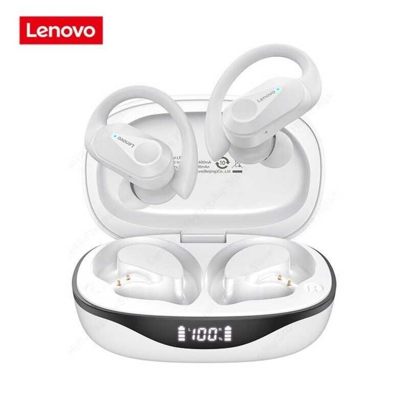 Lenovo Lp75 Bluetooth 5.3หูฟังหูฟังไร้สายจริงพร้อมปุ่มควบคุมไม