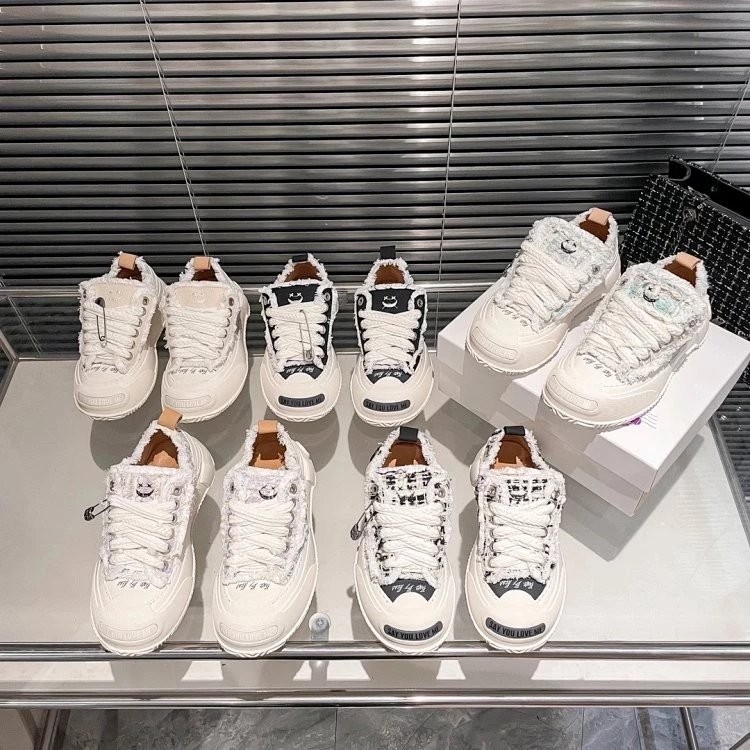 Xvessel Wu Jianhao 2.0 Wu Jianhao รองเท้าผ้าใบพื้นหนาแบบเดียวกับ smilence แบบซ่อน