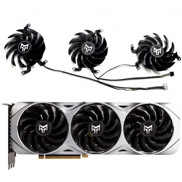 Original RTX RTX 3060 3070 3080 3090/ti โลหะ Master เงียบกราฟิกการ์ดพัดลมจัดส่งฟรีใหม่