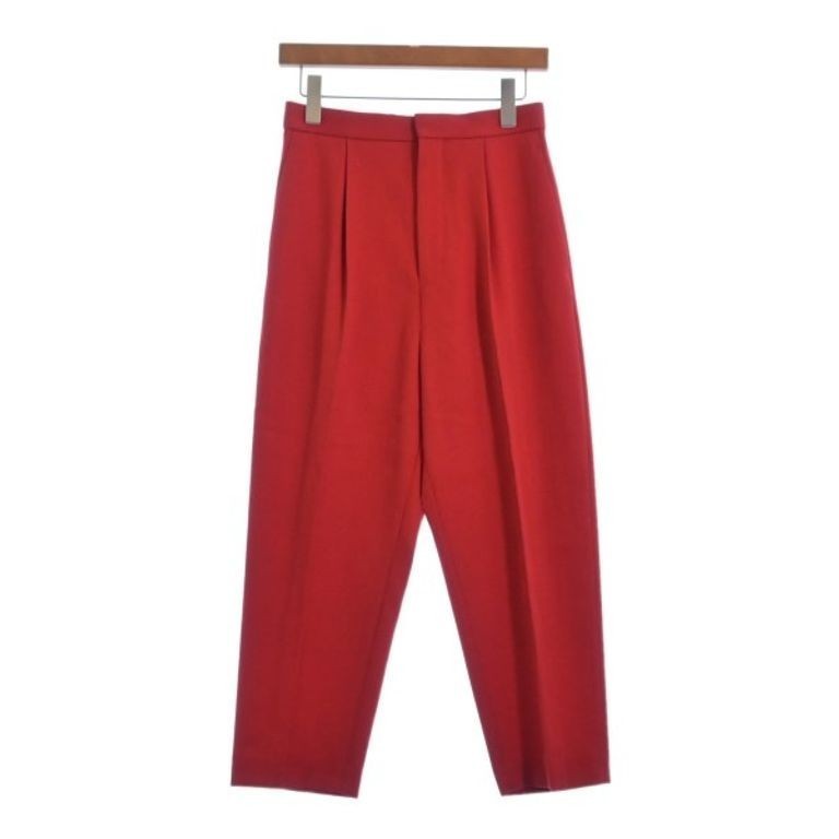 Ami BLAMINK ink Slacks ผู้หญิง สีแดง ส่งตรงจากญี่ปุ่น มือสอง
