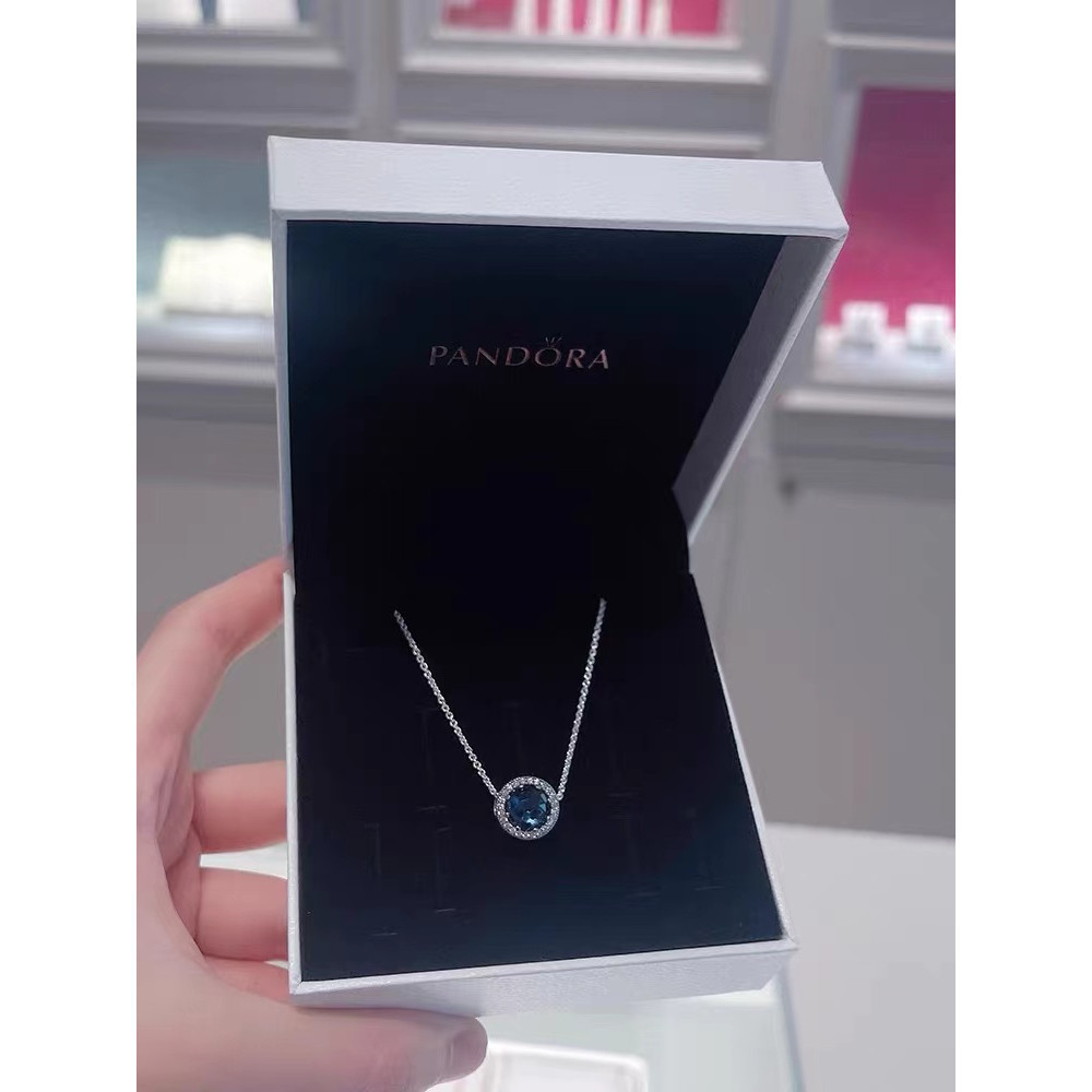 ♞,♘ของแท้พร้อมส่งจากไทย Pandora ของแท้ Pandora necklace Ocean star cat eye แพนโดร่า ของแท้ 100%