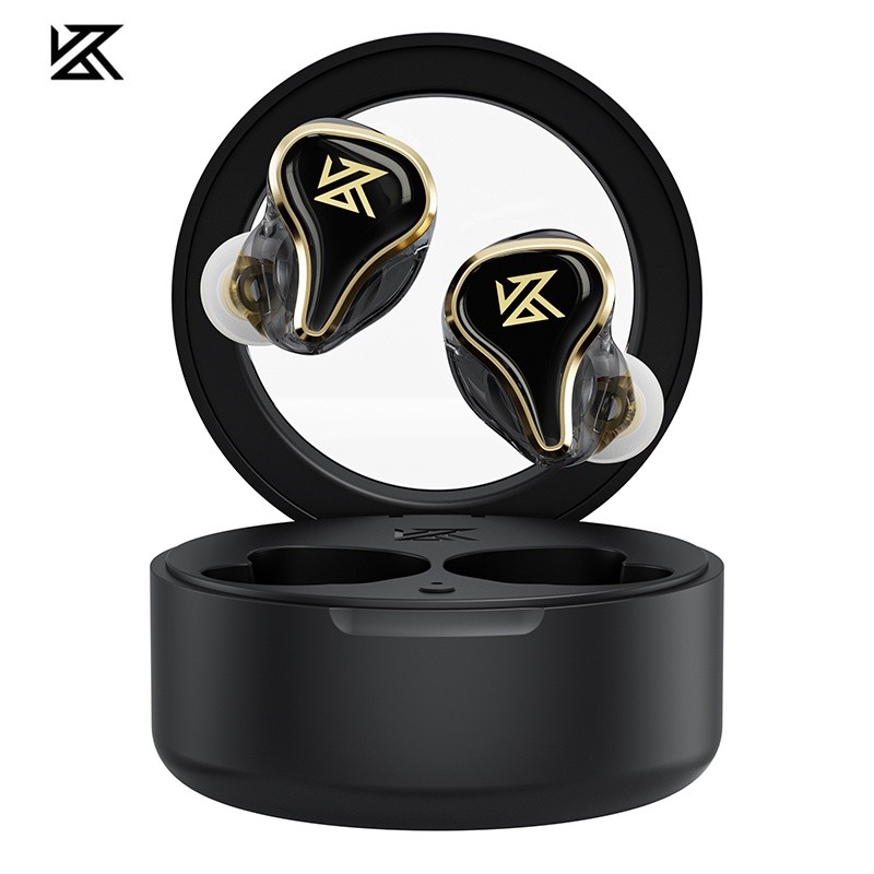 KZ SK10 Pro TWS Earphones Bluetooth-compatible 5.2 Wireless Hybrid HiFi Game Earbuds Noise Cancelli