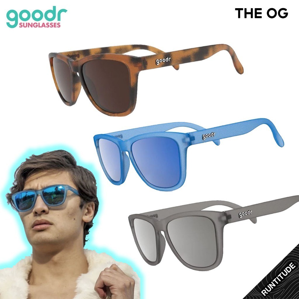 GOODR แว่นตากันแดด รุ่น OG กีฬา&แฟชั่น sunglasses *กันUV400 เลนส์ Polarized ของแท้จากแบรนด์